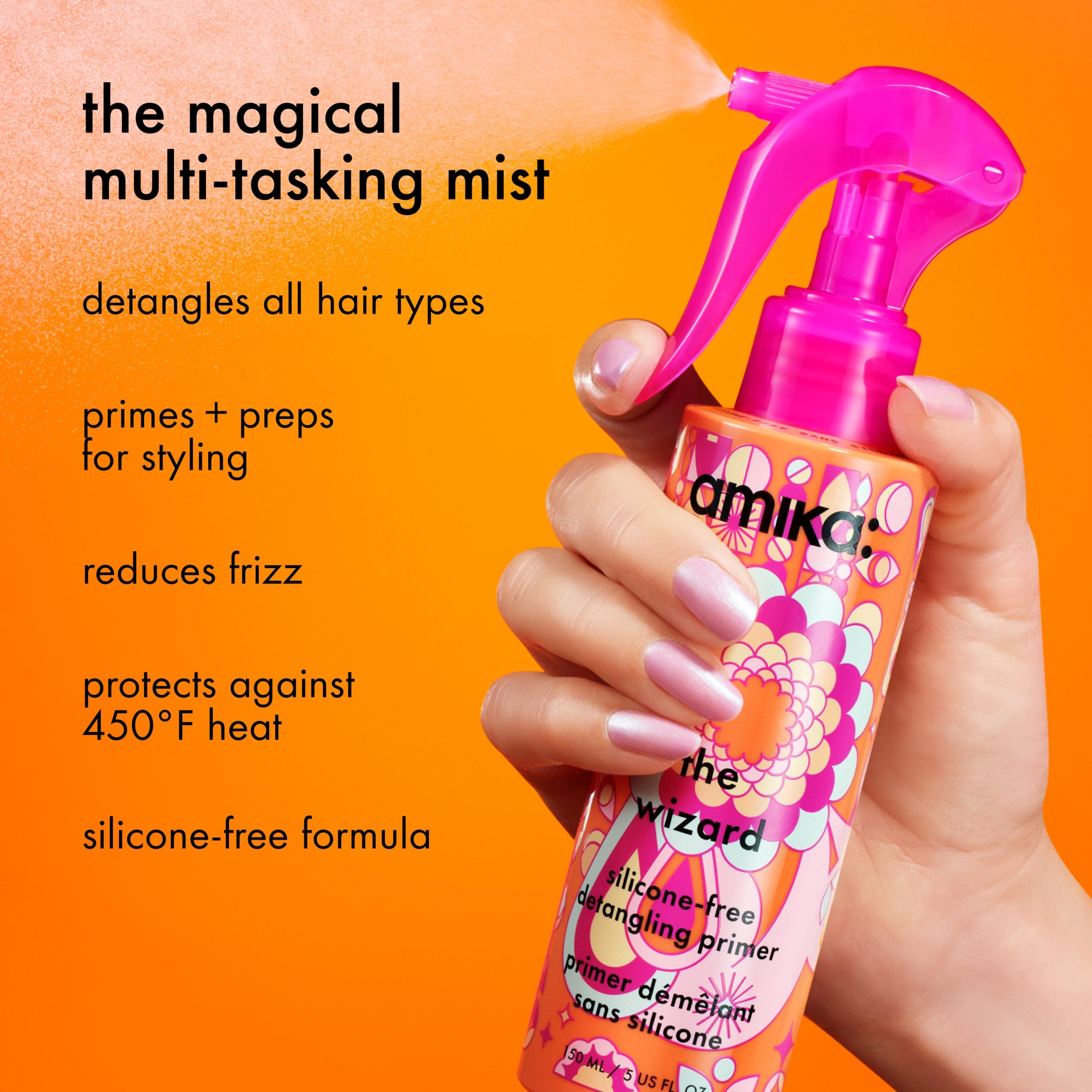 the wizard silicone-free detangling hair primer - Image 2