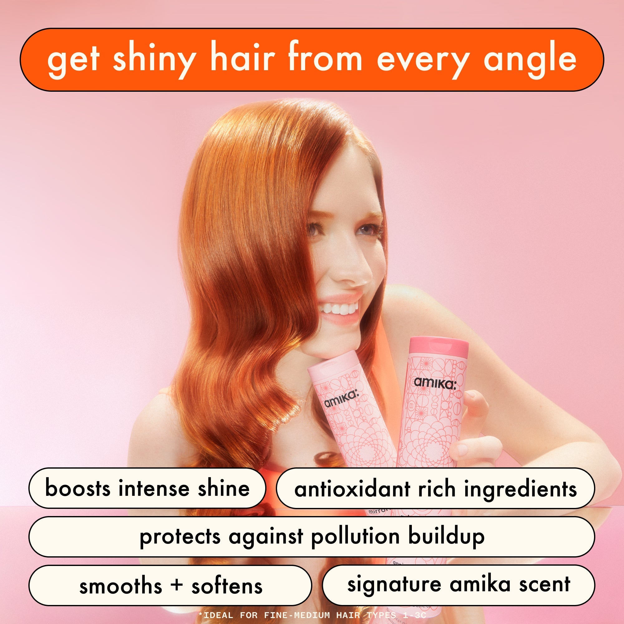 super-sized shine set mirrorball high shine + protect antioxidant shampoo + conditioner + flash mask - Image 3