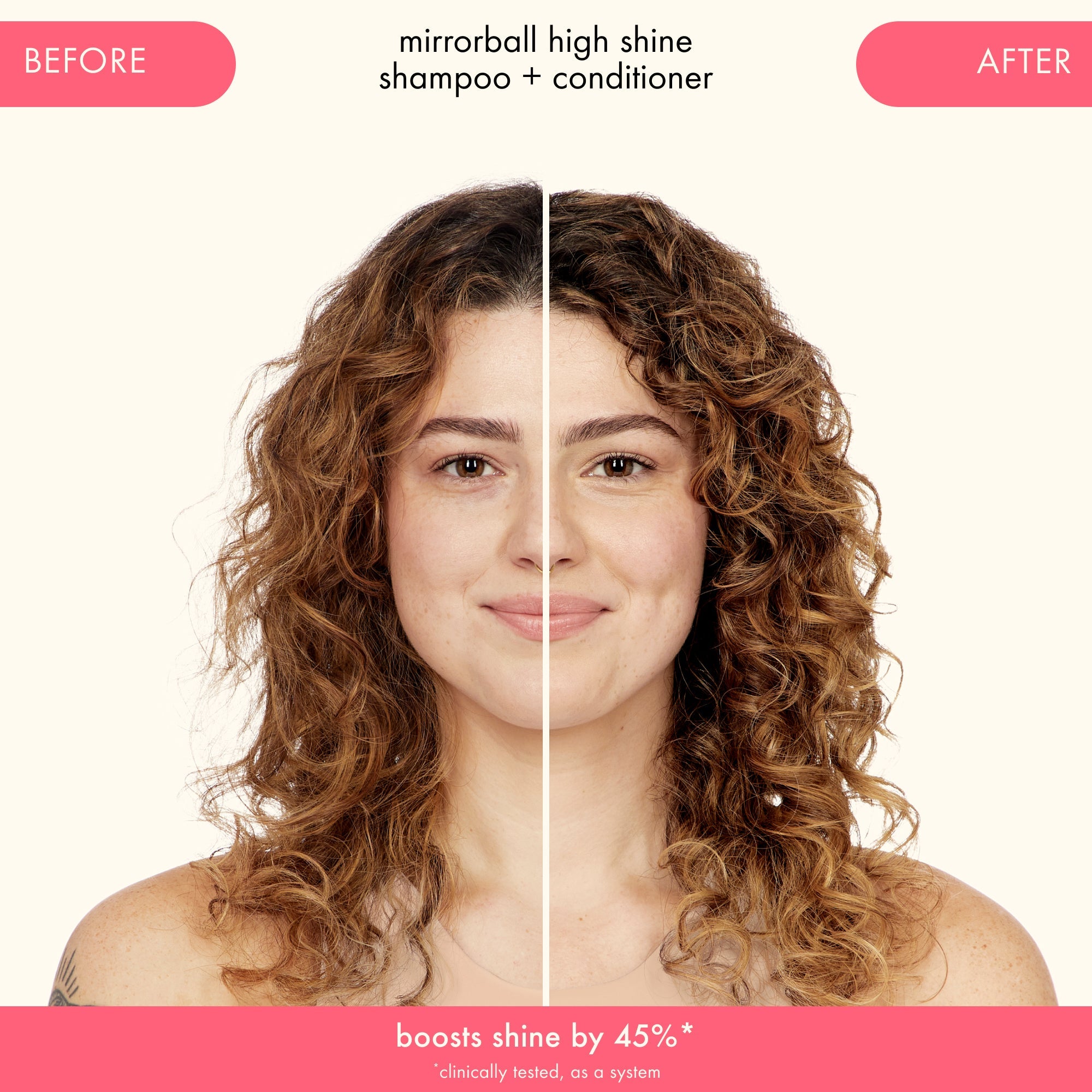 super-sized shine set mirrorball high shine + protect antioxidant shampoo + conditioner + flash mask - Image 5