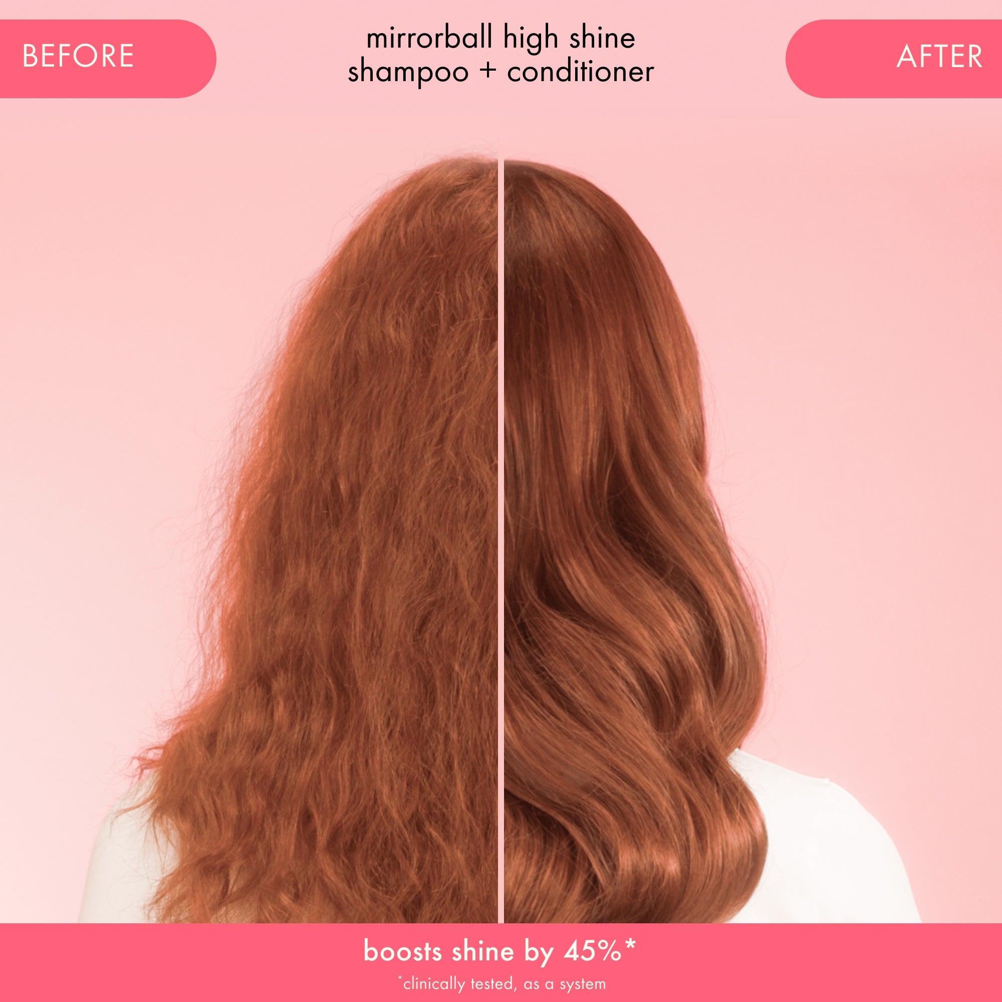 super-sized shine set mirrorball high shine + protect antioxidant shampoo + conditioner + flash mask - Image 4