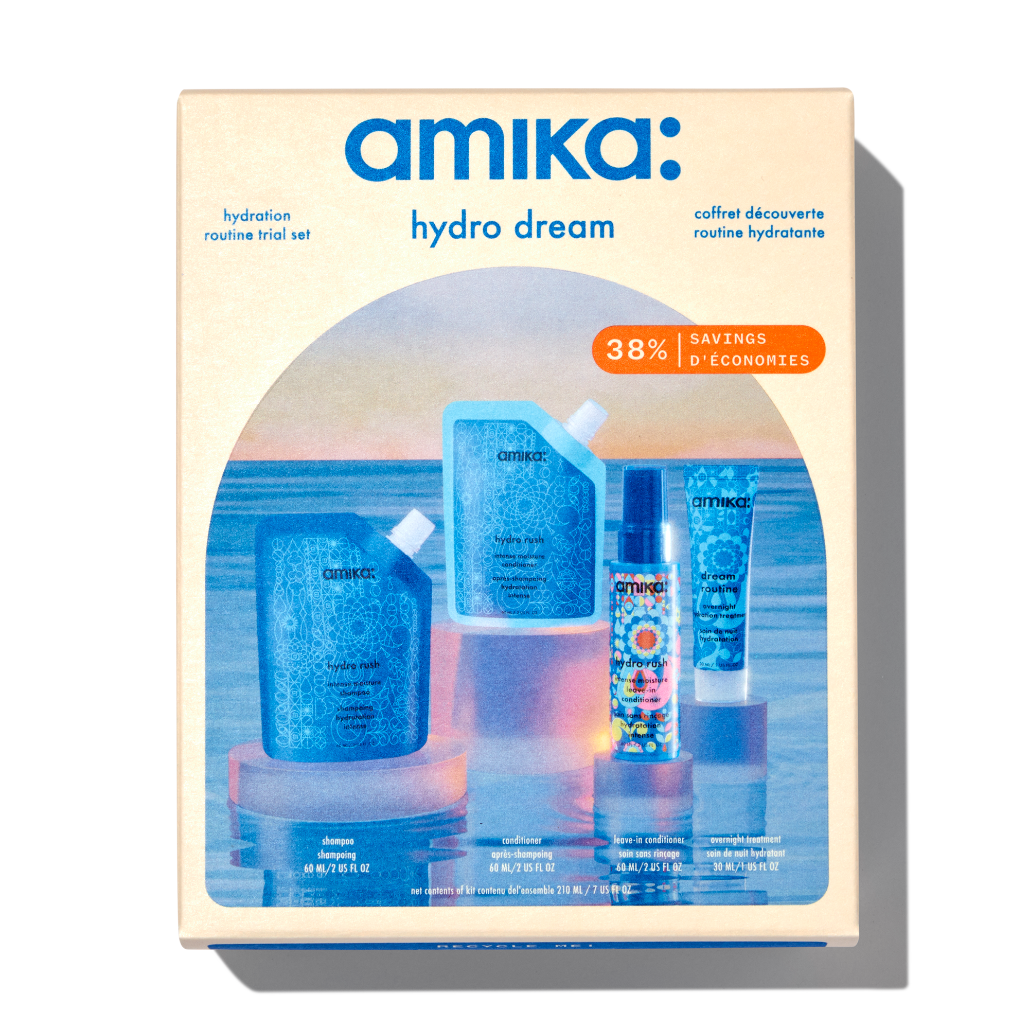 hydro dream hydration routine trial set