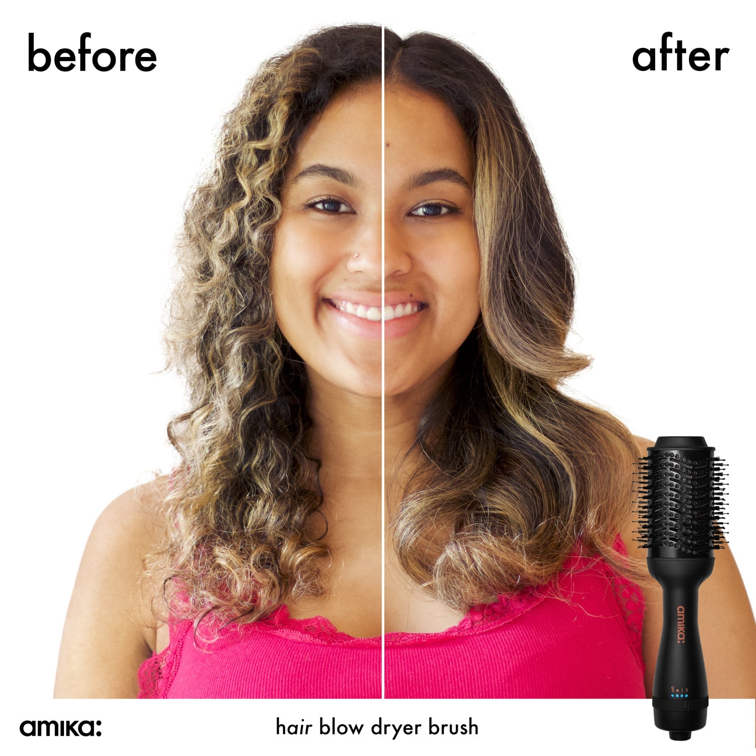 hair blow dry brush 2.0 2-in-1 hair styling tool - Image 6
